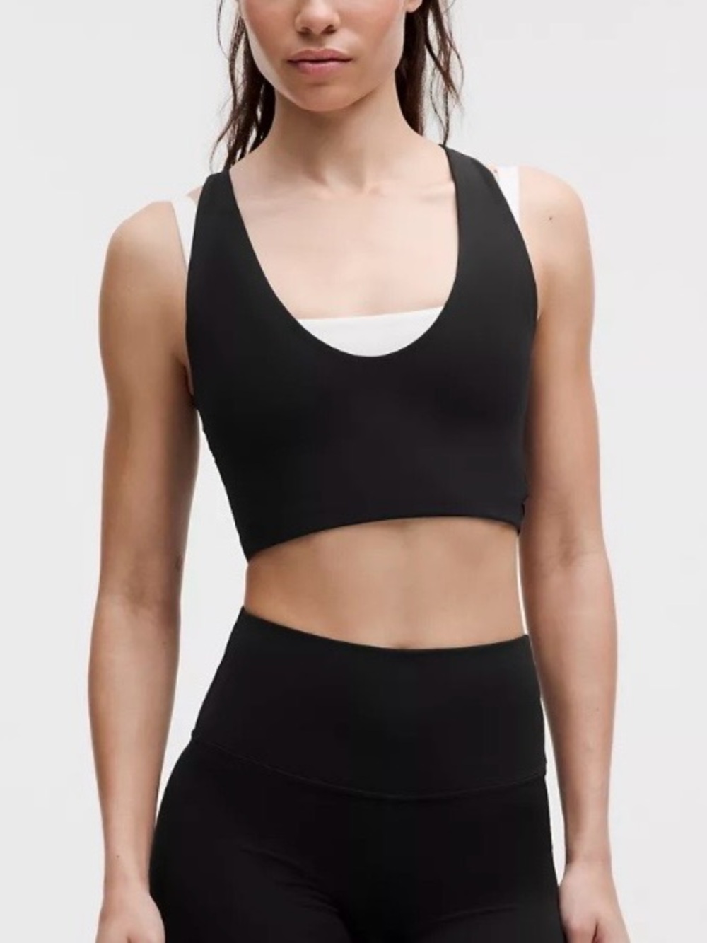 lululemon athletica Bend This Scoop and Cross Bra
Light Support .Size. XXS/S